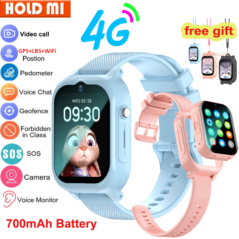 Smartwatch Watches Gift For Boys - 스마트워치 키즈 4G GPS WIFI 영상통화