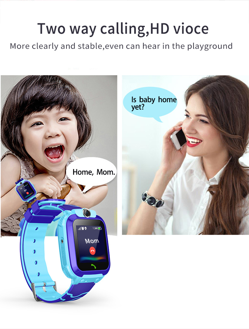 Smartwatch Watches Gift For Boys - 2026 방수 스마트워치 키즈 SOS GPS