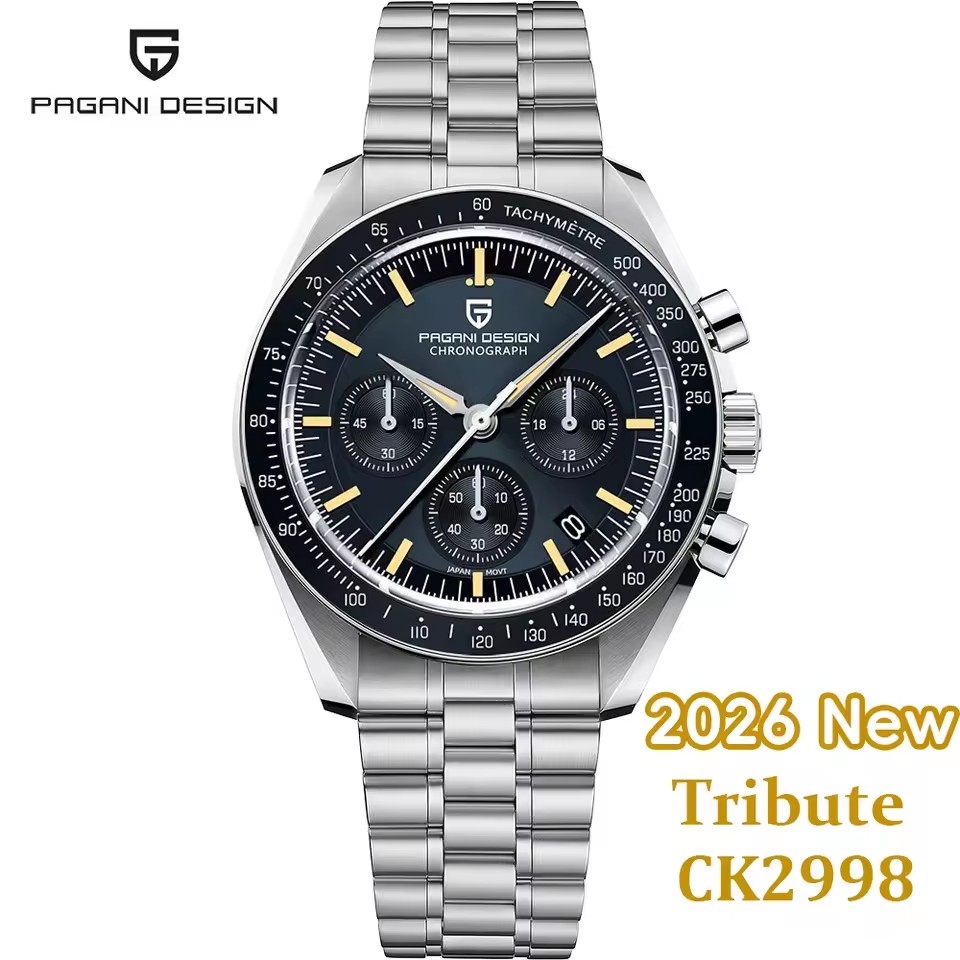 Rolex Watch Submariner - 파가니 디자인 2026 뉴문 남성용 시계