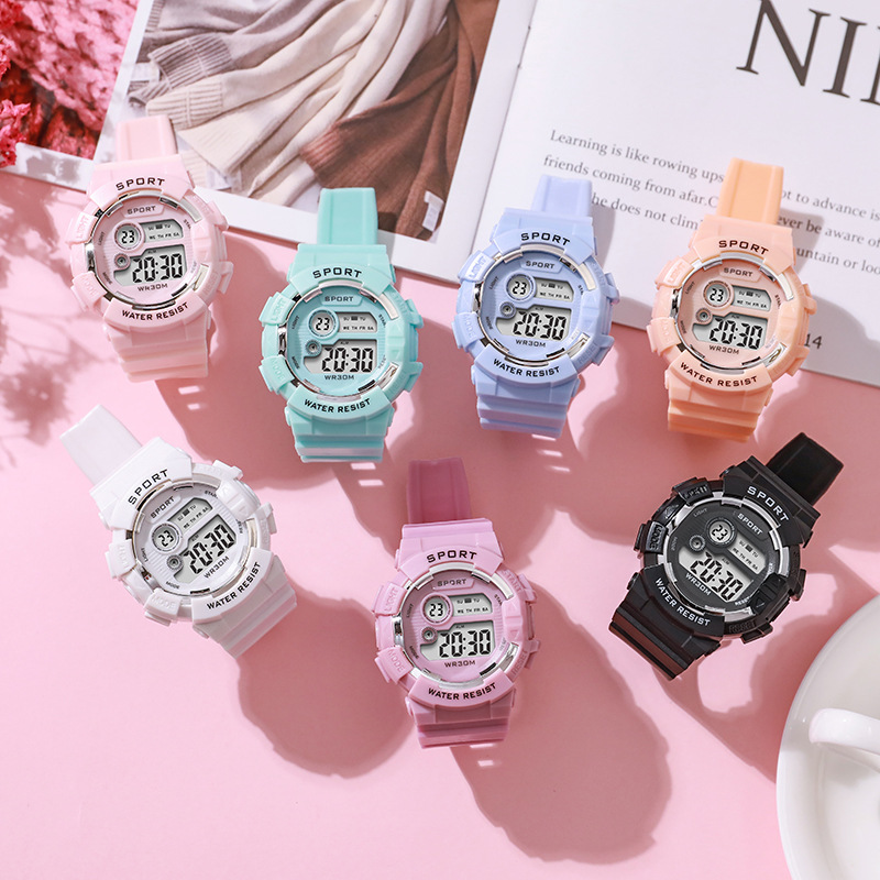 패션 키즈 시계 빛나는 방수 스포츠 디지털 시계 알람  - Smartwatch Watches Gift For Boys 리뷰 및 가격