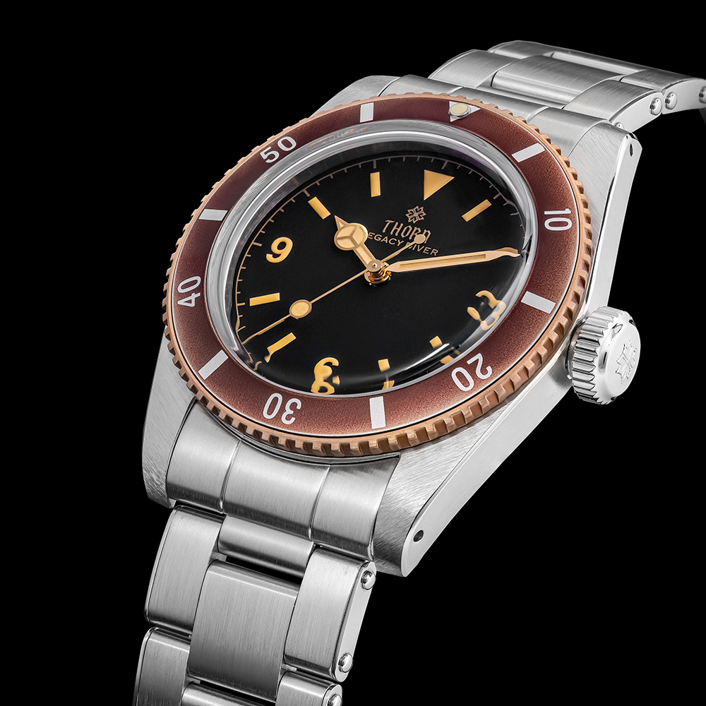 Thorn T028 브론즈 다이브 시계 PT5000 자 - Rolex Watch Submariner 리뷰 및 가격