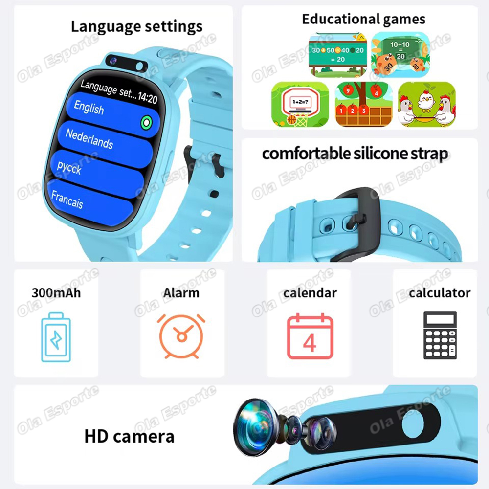 새로운 키즈 스마트워치 2026 1.9인치 카메라 플래 - Smartwatch Watches Gift For Boys 리뷰 및 가격