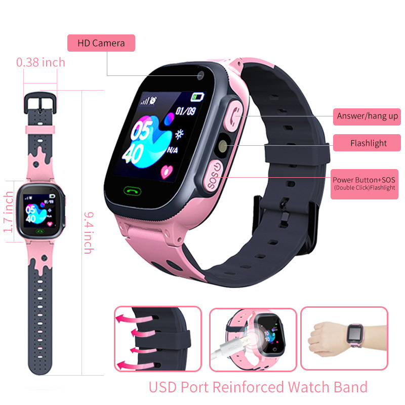 어린이 스마트 시계 어린이를위한 방수 Smartwatc - Smartwatch Watches Gift For Boys 리뷰 및 가격