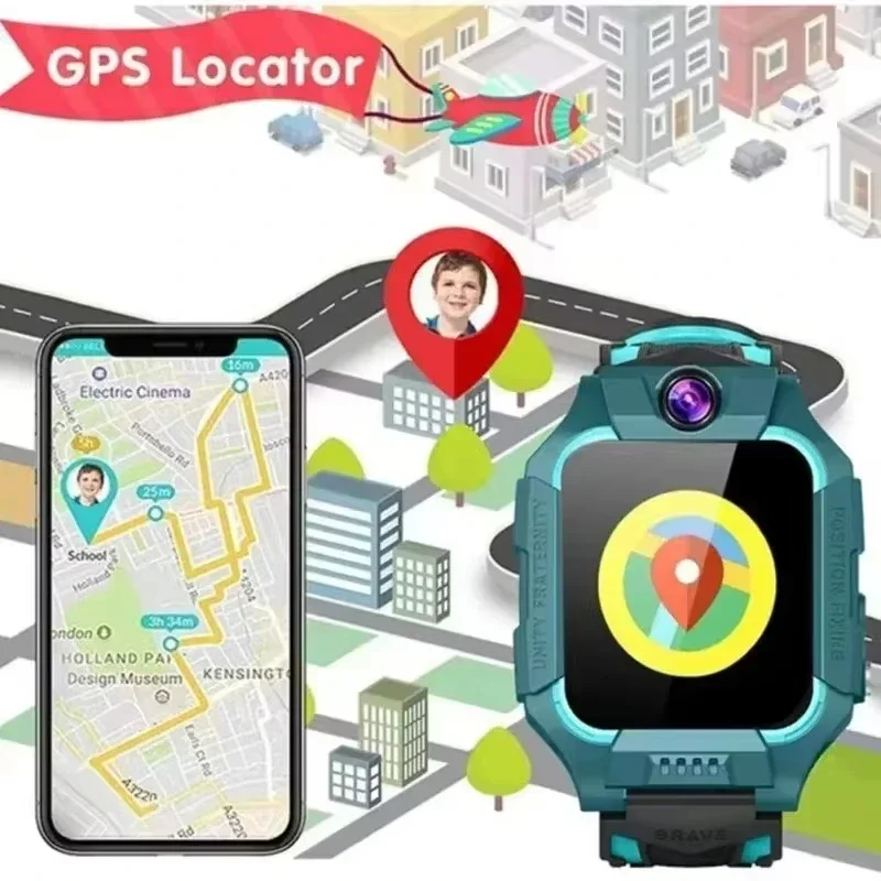 레노버 2026 신형 5G 방수 키즈 스마트워치 SOS - Smartwatch Watches Gift For Boys 리뷰 및 가격