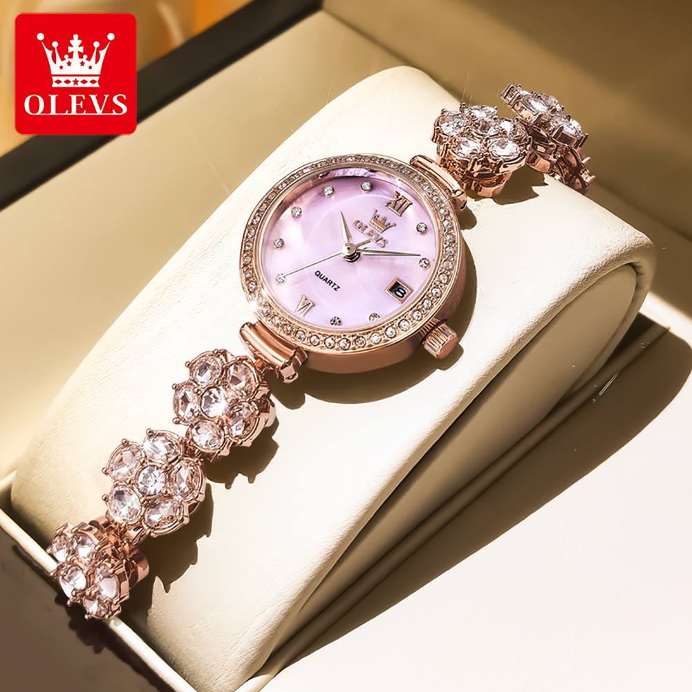 OLEVS 시계 새로운 5638 여성 시계 럭셔리 쿼츠 - Luxury Ceramic Watch 리뷰 및 가격
