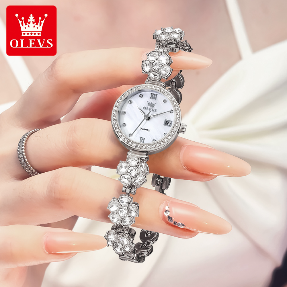 OLEVS 시계 새로운 5638 여성 시계 럭셔리 쿼츠 - Luxury Ceramic Watch 리뷰 및 가격
