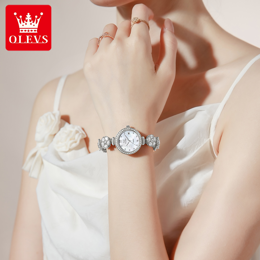 OLEVS 시계 새로운 5638 여성 시계 럭셔리 쿼츠 - Luxury Ceramic Watch 리뷰 및 가격
