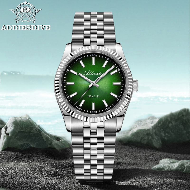 ADDIESDIVE 남성용 새 시계 사파이어 AD207 - Rolex Watch Submariner 리뷰 및 가격