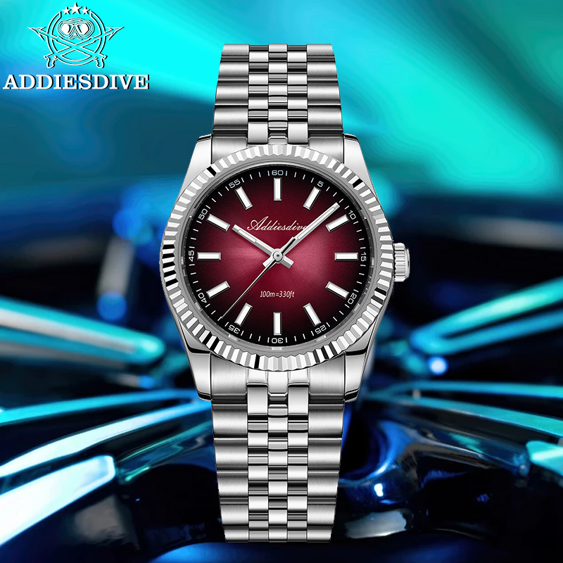 ADDIESDIVE 남성용 새 시계 사파이어 AD207 - Rolex Watch Submariner 리뷰 및 가격