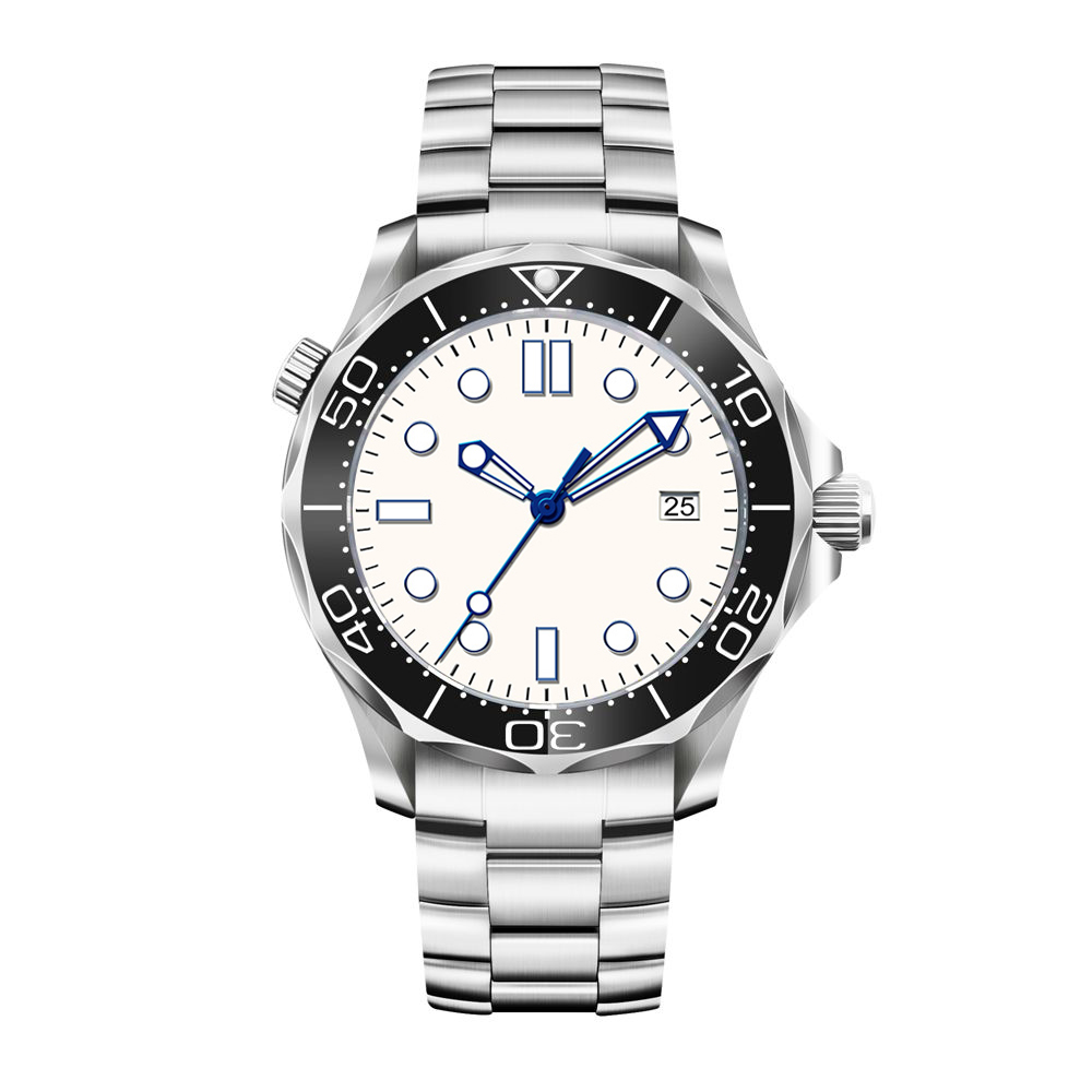 사용자 정의 로고 nh35 시계 41mm 사파이어 무균 - Luxury Ceramic Watch 리뷰 및 가격